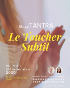 Stage : Le Toucher subtil
